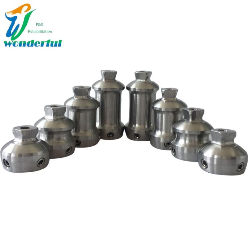 Two-Way Tube Adapter with Pyramid for Prosthesis Leg
