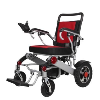 Medical Lightweight Folding Electric Wheelchair with 24V