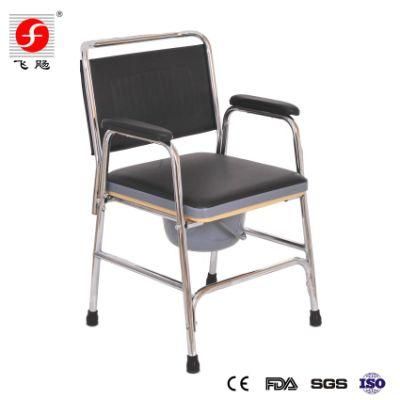 Hospital Folding Potty Toilet Chair Commode for Disabled