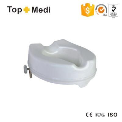 FDA Ce Bathroom Safety Elevated Plastic Toilet Seat for Disabled