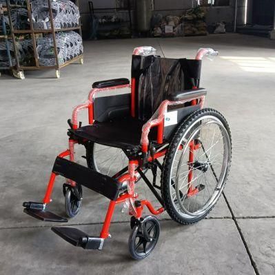 Recling Power Wheelchair with Automatic Reclining Backrest and Elevating Footrest