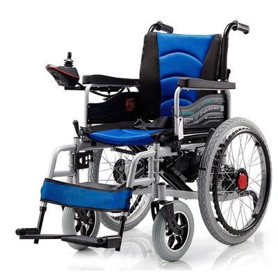 Best-Selling Electric Wheelchair with 22&prime;&prime; Big Rear Wheel
