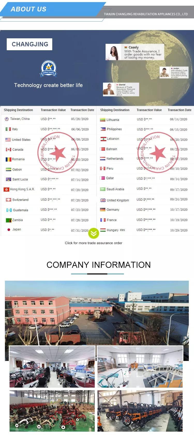 Factory Outlet Medical Equipment Medical Supplier Electric Wheelchair with CE Certification with 13ah Lithium Battery and Endurance 10km