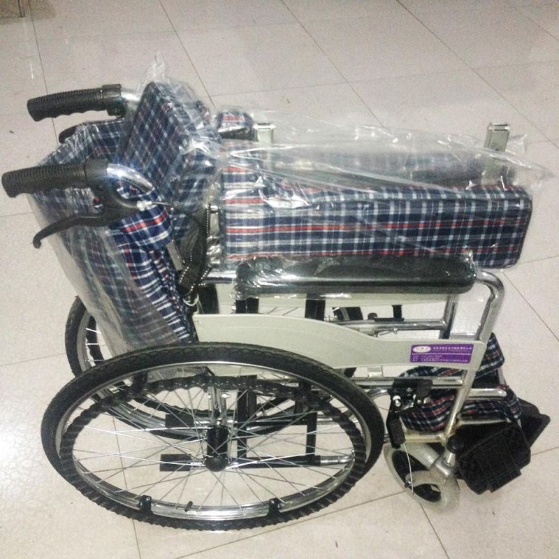 New Manual Wheelchair Portable Foldable Wheelchair The Elderly Wheelchair