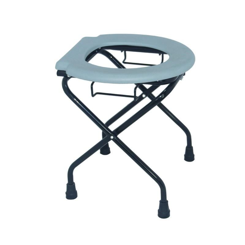 Lightweight Foldable Chair Toilet Commode for The Disabled