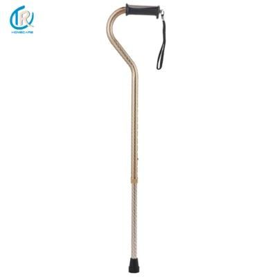 Walking Stick Lightweight Adjustable Quad Canes with Sponge Handle