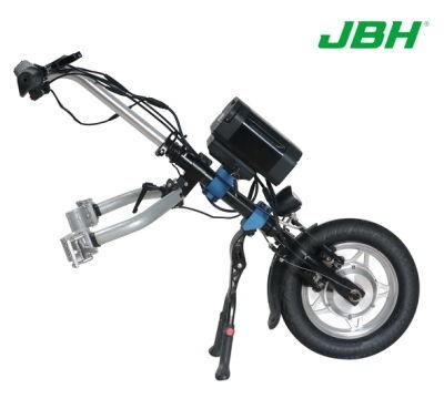 Safe and Silent Electric Wheelchair Tractor Attachment Handcycle Handbike Kits