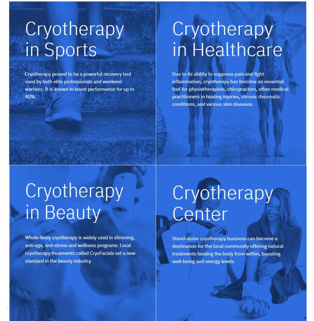 Cryogenic Therapy Chamber Cryotherapy Cryo Sauna for Immunity Regulation