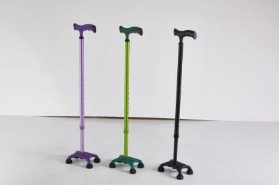 China Professional Manufacture Aluminium Lightweight Elderly Folding Outdoor and Indoor Walking Sticks or Canes