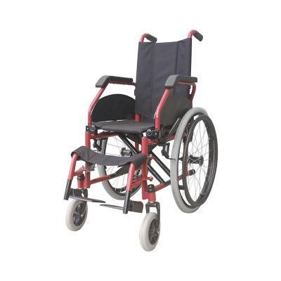 Pediatric Meidcal Equipment Kids Manual Wheel Chair Foldable Children Wheelchair
