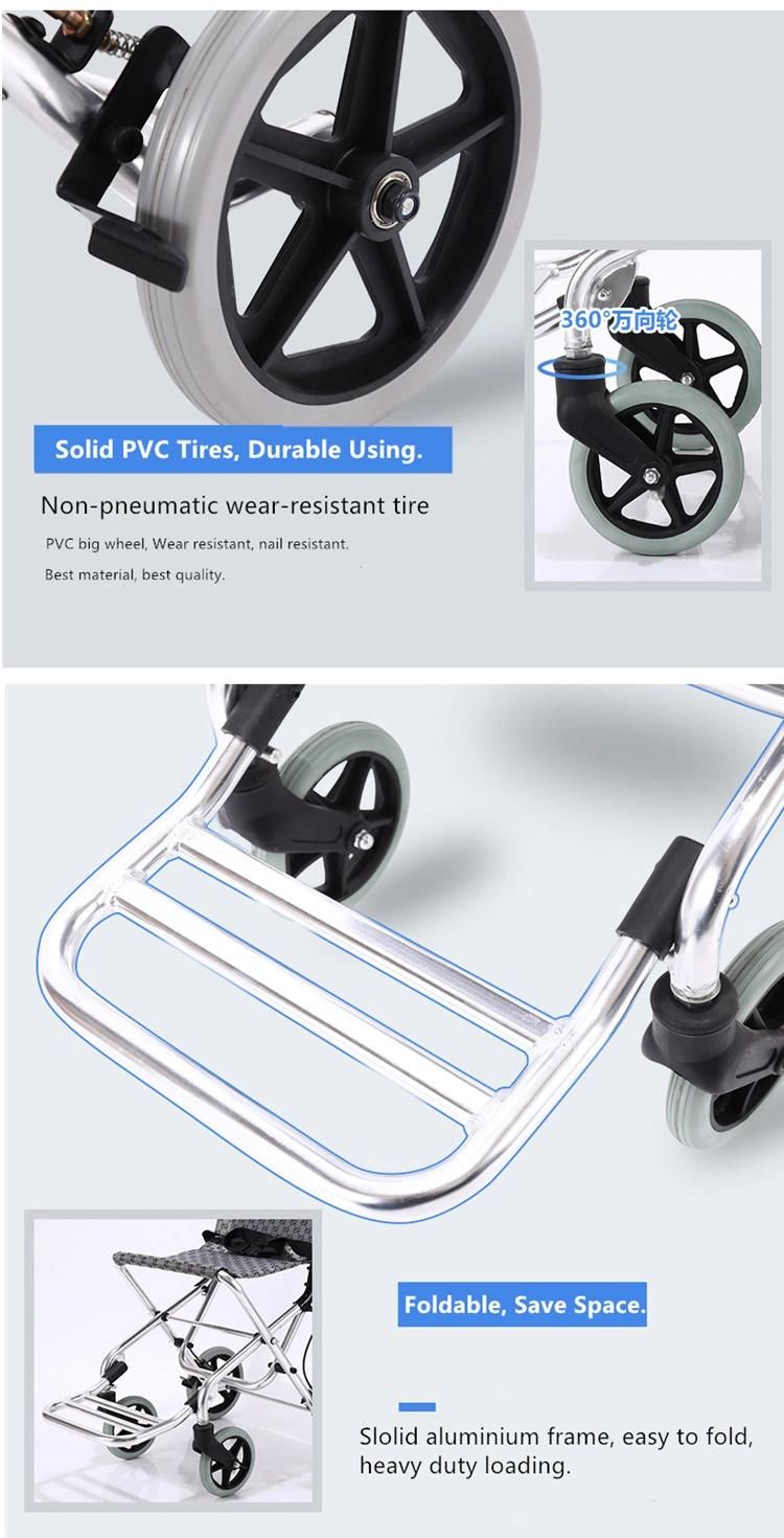 Cheap Aluminium Folding Wheelchair Price