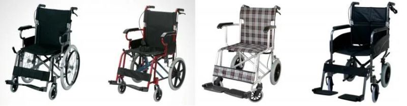 Portable Transfer Disabled Patient Wheel Chair Standard Outdoor Cheapest 809 Manual Wheelchair on Sale