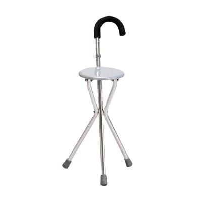 Disability Medical Aid Folding Seat Cane Stick Chair
