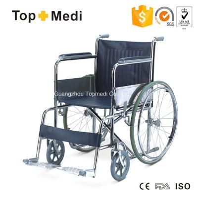 Topmedi Steel 809 Basic Standard Manual Wheelchair