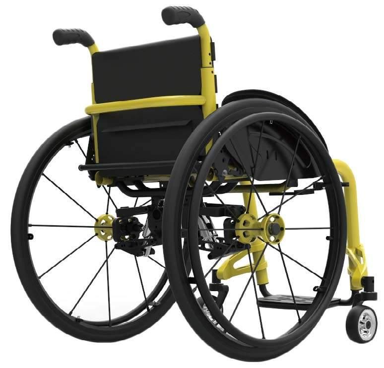 Demanding Wheelchair for Daily Use Foldable Manual Wheelchair Jbh S004