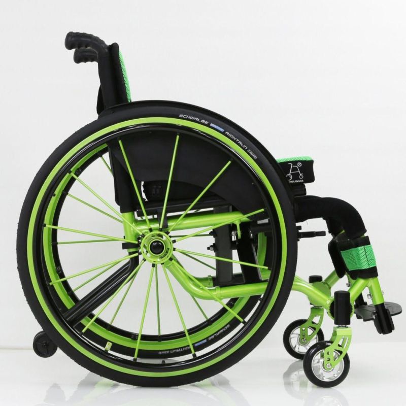 Lightweight Folding Aluminum Manual Wheelchair