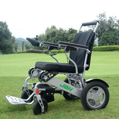 250W Airline Friendly Light Folding Electric Power Collapsible Wheelchair