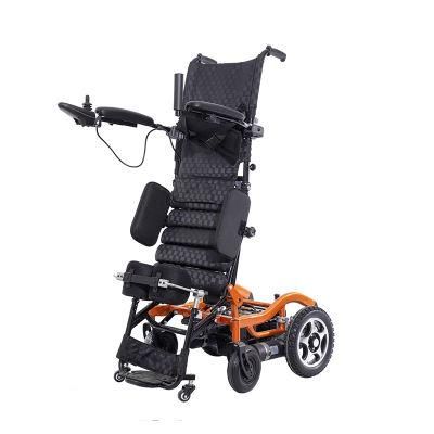2022 Topmedi China Factory Power Stand up Wheelchair Electric Wheelchair