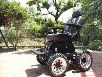 Customized Across Both Sides Electric Motorcycle Scooter Stair Climbing Wheelchair