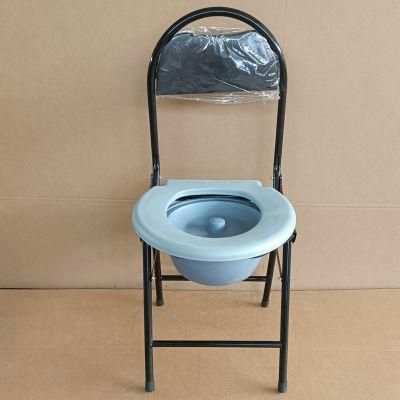 Customized Brother Medical Wheelchair Hotel Furniture Silla Ruedas Commode Chair with ISO New
