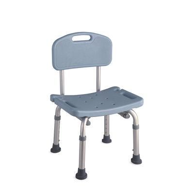 Aluminum Safety Shower Chair Non-Slip Bathroom Chairs Bench for Disabled