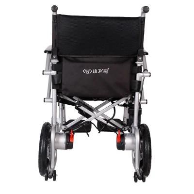 A Foldable Electric Wheelchair Equipped with LED for The Disabled and The Elderly