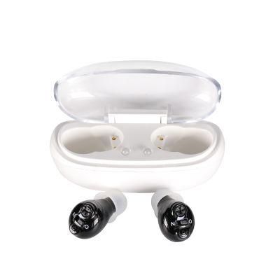 USB Rechargeable Cic Mini Hearing Aid for Hearing Loss (BME-17D)