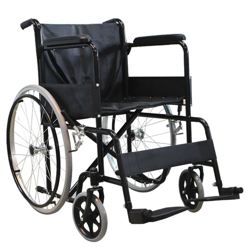 Hot Sale Foldable Manual Wheelchair Lightweight for Disabled