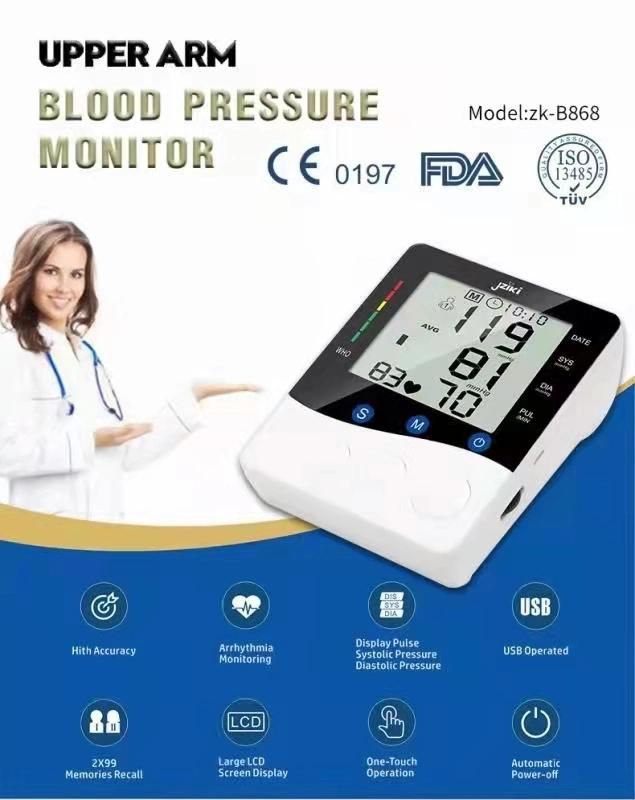 2022 New CE/FDA Sphygmomanometer 4G/LTE Automatic Tensiometre Electric Digital Automatic Electronic Digital Upper Arm Blood Pressure Monitor