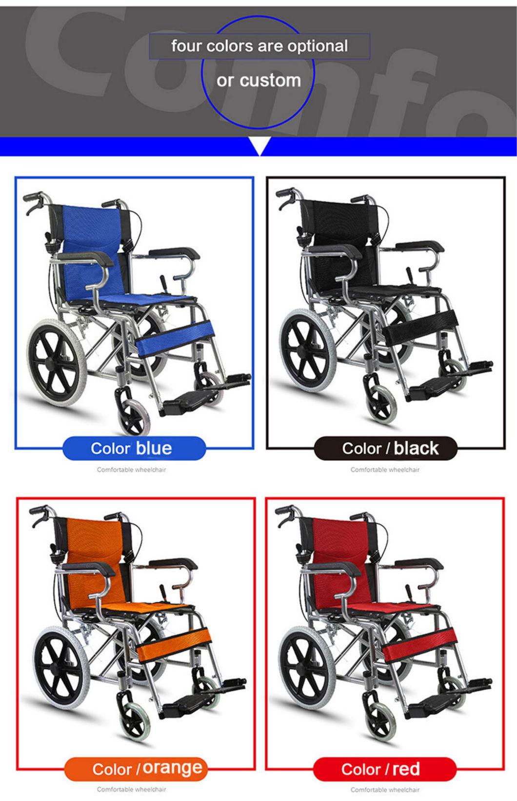ISO Approved Customized Ghmed Standard Package China Manual Commode Wheelchair Price Wheelchiar with Cheap