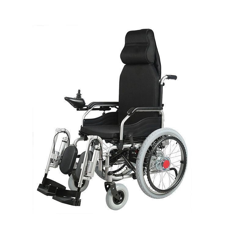Topmedi Reclining Highback Mobility Cheap Price Steel Power Electric Wheelchair