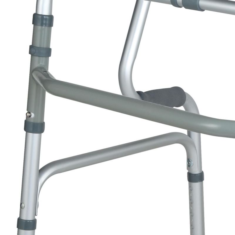 Adjustable Height Easy Folding Lightweight Walking Frame