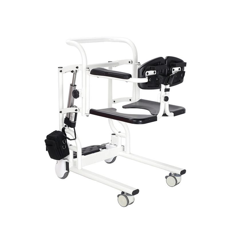 Tcm-01h Electric Lift up Transfer Wheelchair with Commode