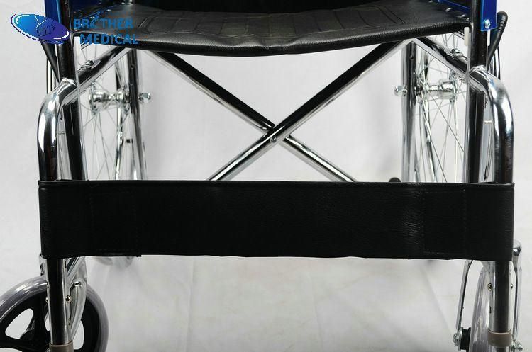 China Best OEM/ODM Medical Wheelchair Manufacturer 809 Chrome Cheapest Wheelchair