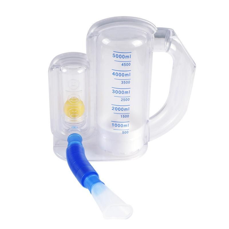 5000ml High-Volume Breathing Trainer Spirometric Exercise Equipment Pulmonary Function Recovery Device