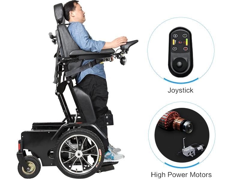 Electric Standing Motorized Stand up Power Wheelchair