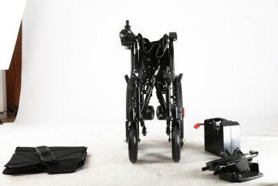Both Sides Separate Topmedi Carton Package E Power Wheelchair with RoHS