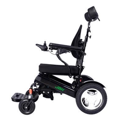 Foldable and Portable Light Electric Power Wheelchair with Lithium Battery