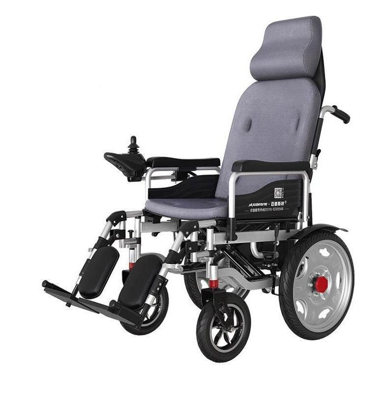 Hot Selling Quality Multifunctional Electric Wheelchairs for Patients with Comfortable Folding Design Electric Wheelchair