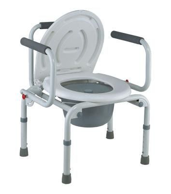 Hospital Medical Rolling Shower Chair Toilet Elderly People Toilet Chair