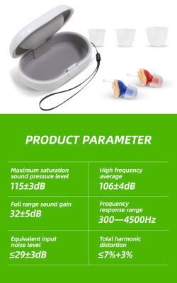 Best Seller Good Quality Ite Hearing Amplifier Rechargeable Hearing Aids for Hearing Loss
