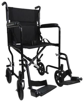 Steel Lightweight Tansport Steel Wheelchair
