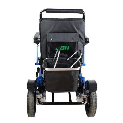Durable Foldable Electric Wheelchair Heavy Duty Mobility Chair Power Wheelchair
