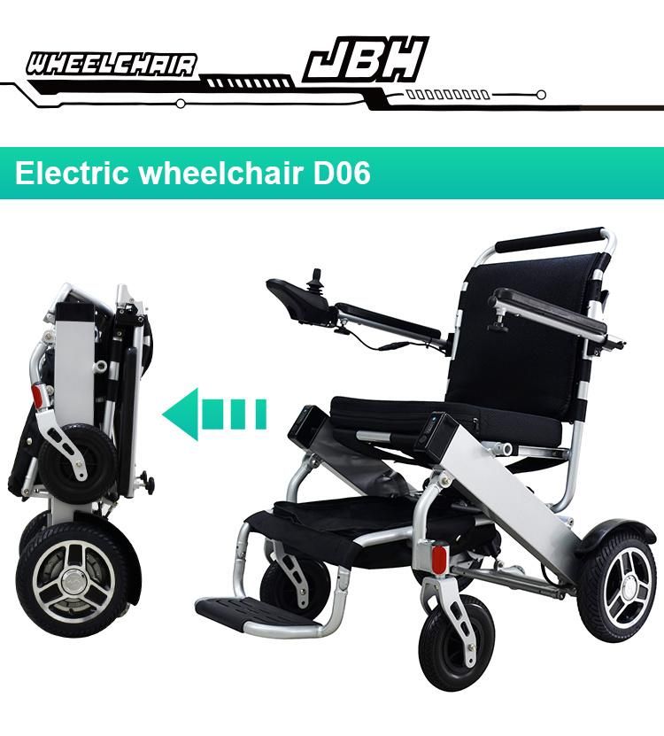 Folding Lightweight Electric Power Wheelchair Medical Mobility Aid Motorized