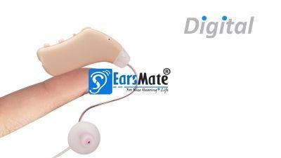 Hot Sales Invisible Ric Digital Hearing Aid Rechargeable and Portable