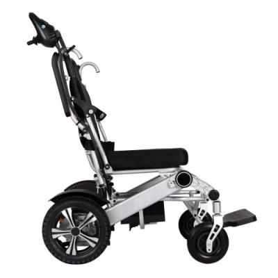Dual-Way Foldable Power Wheelchair for Handicapped