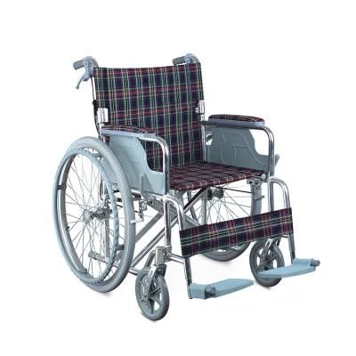 Medical Equipment Lightweight Aluminum Used Wheelchair for Disabled