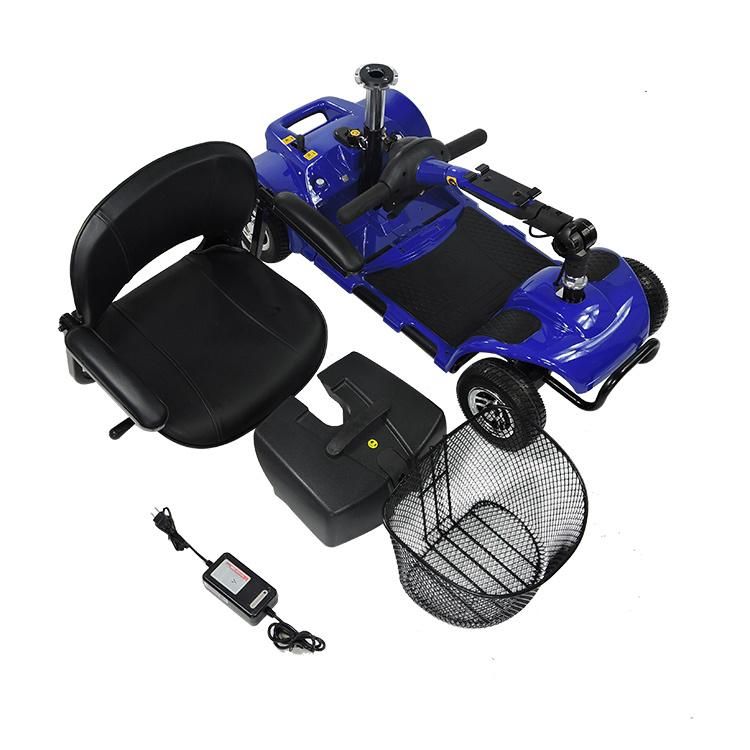 Economic Handicapped Disabled Mobility Scooter with 4 Wheels