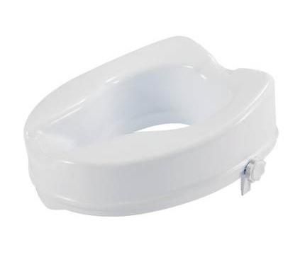Commode Chair - Raised Toilet Seat, White, 2/4/6-Inches