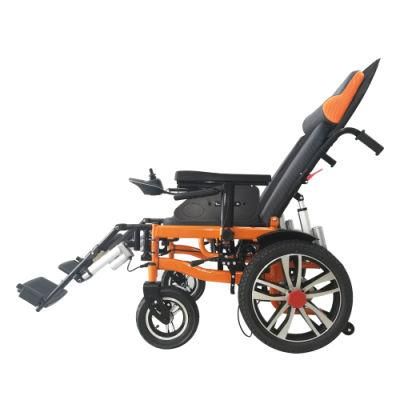 New Designed Power Motorized Wheelchair Folding Handicapped Electric Wheelchair_Wheel Chair Sillas Ruedas